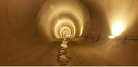 서울 신월동 대심도 빗물배수터널. 서울시 제공.